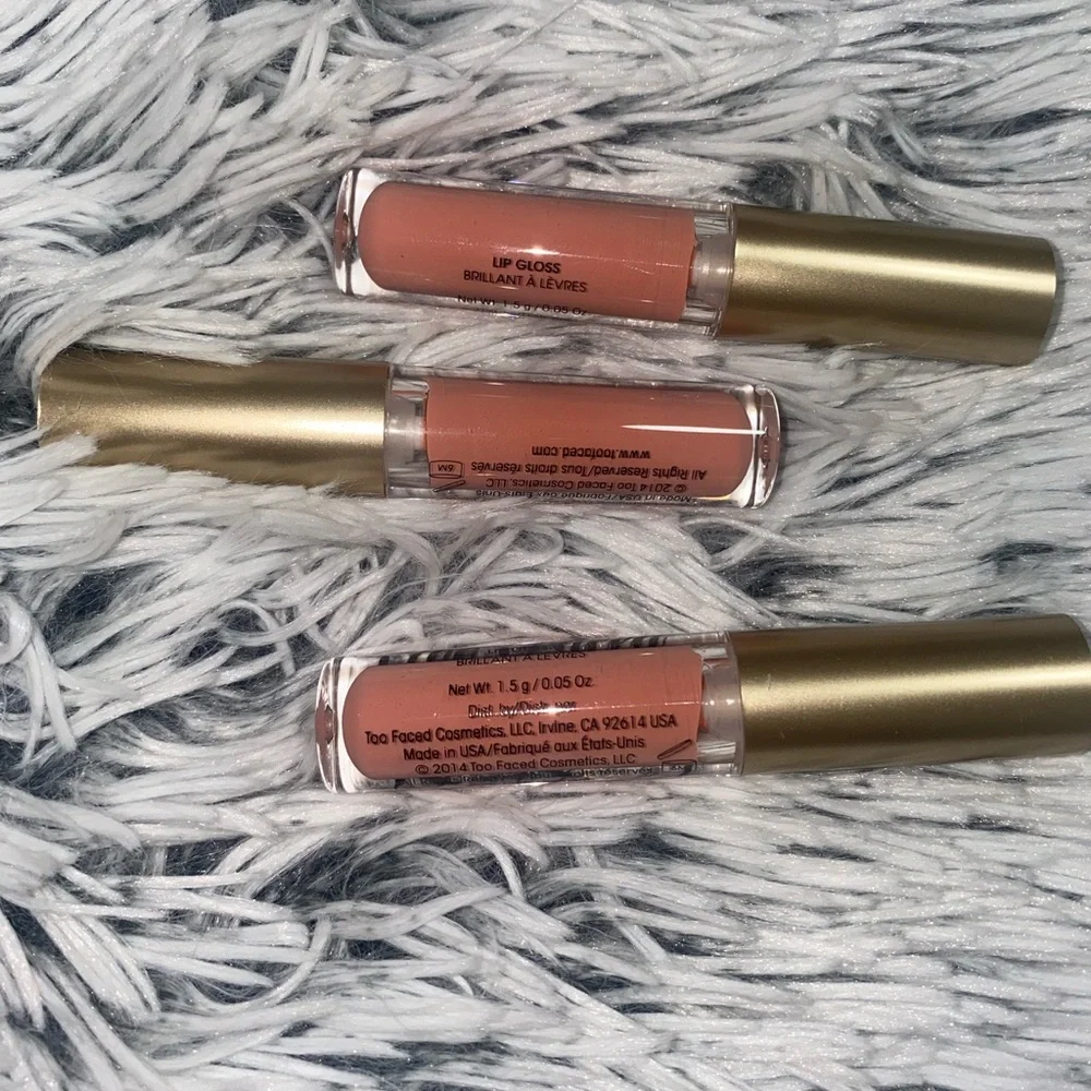 Limited Edition Too Faced Lip Gloss in “Naked Dolly”